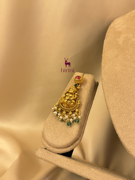 Anvika Temple Necklace Set