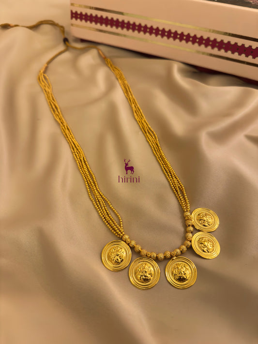 Laxmi Putli Coin Necklace