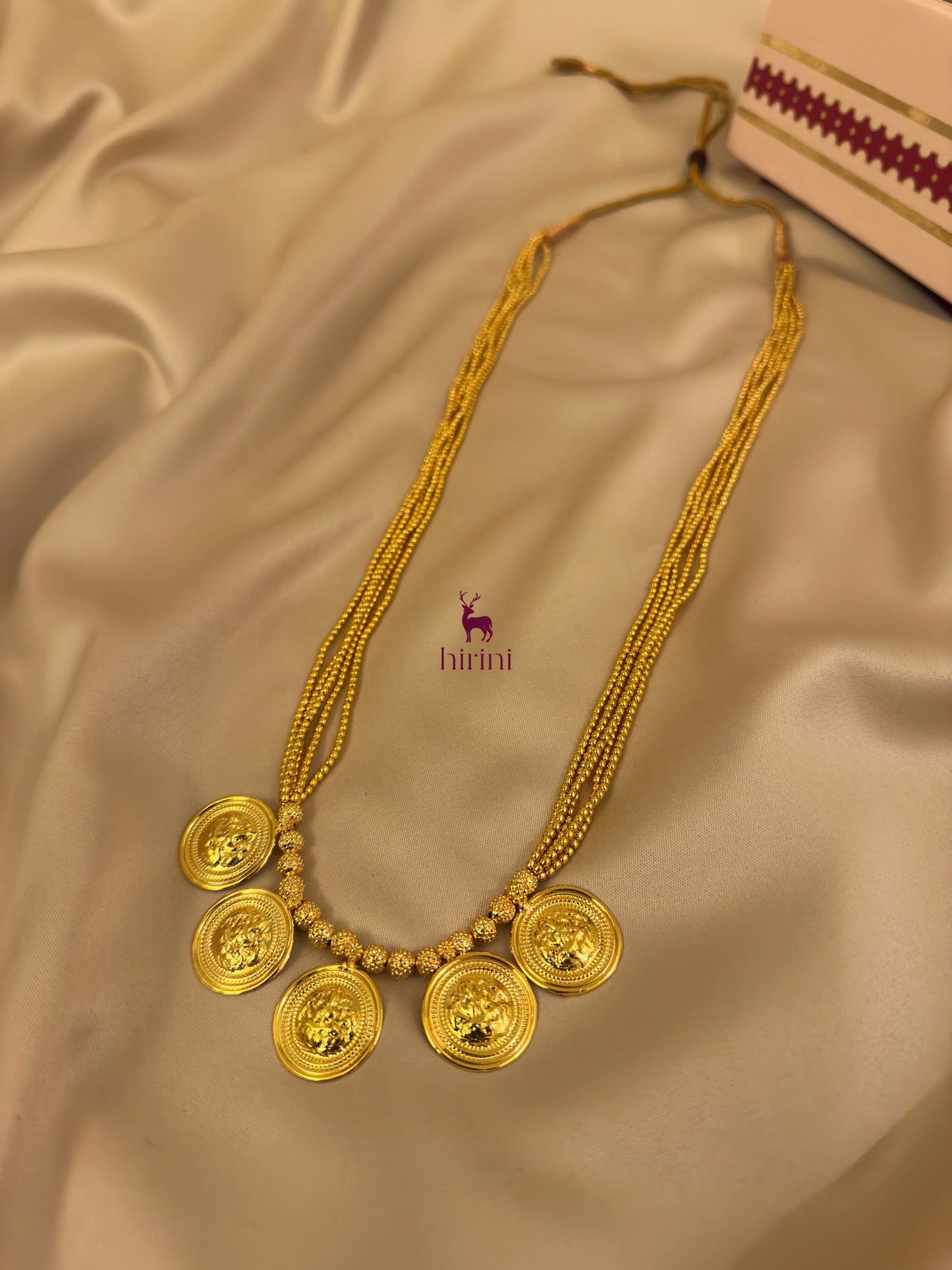 Laxmi Putli Coin Necklace