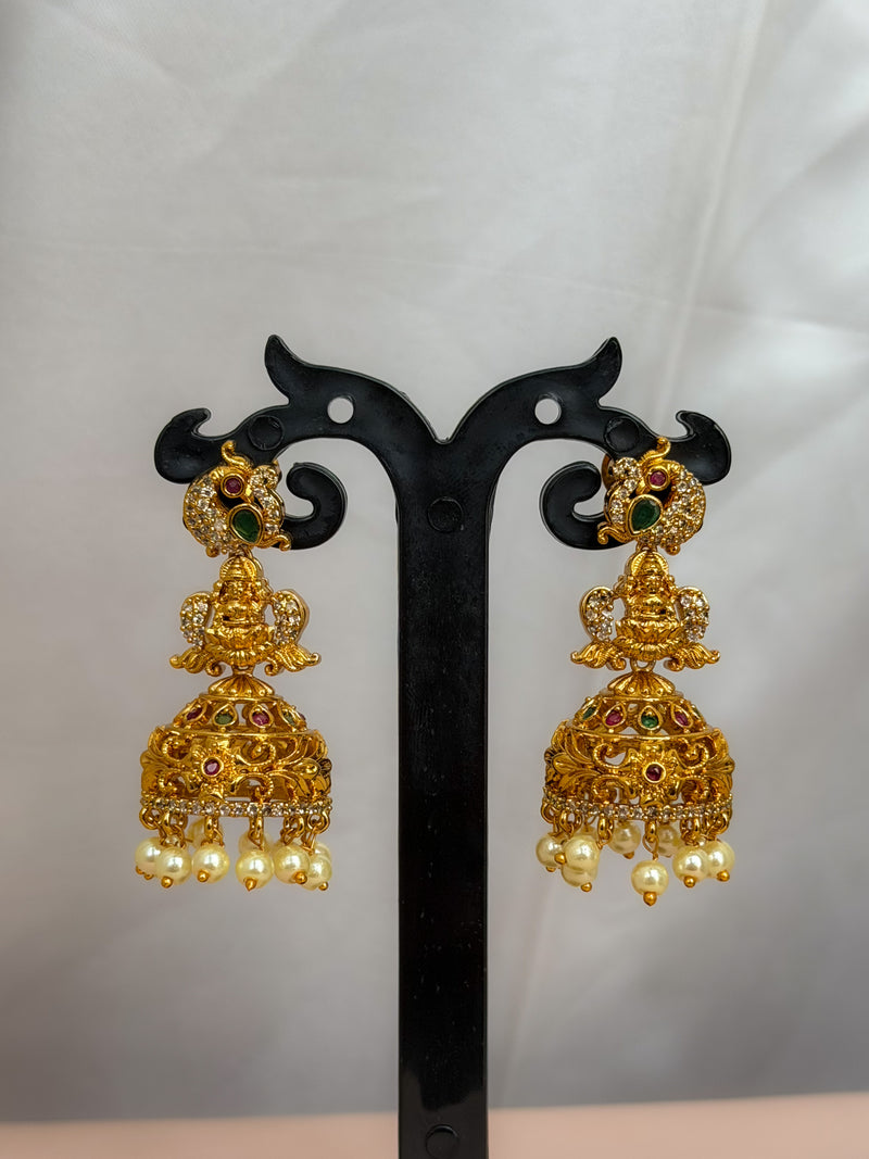 Lakshmi Temple Jhumka