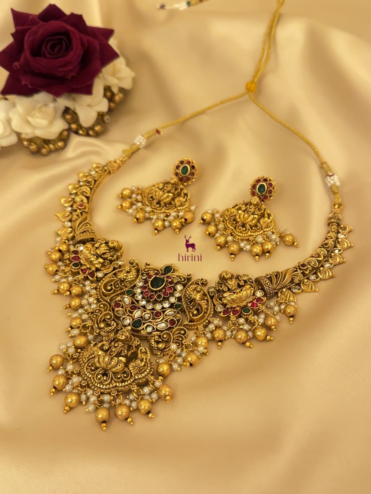 Rajnandini Temple Necklace