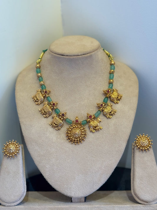Gajanan Necklace Set