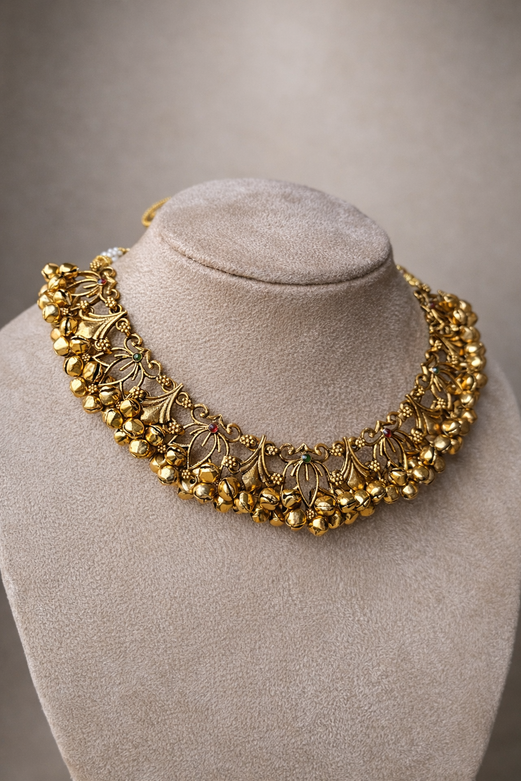 Rajwada Ghungroo Necklace Set