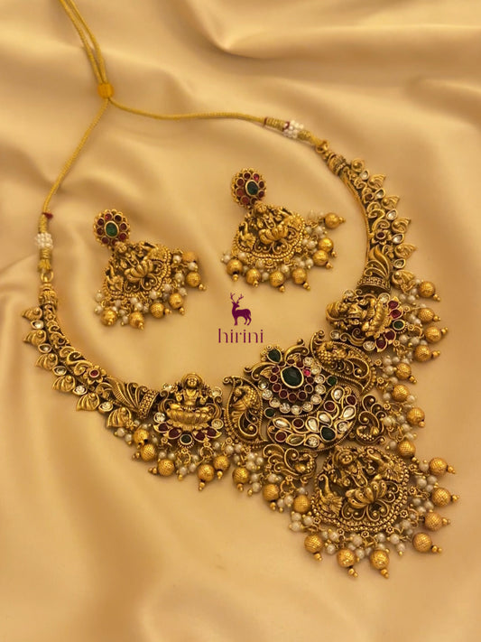 Rajnandini Temple Necklace