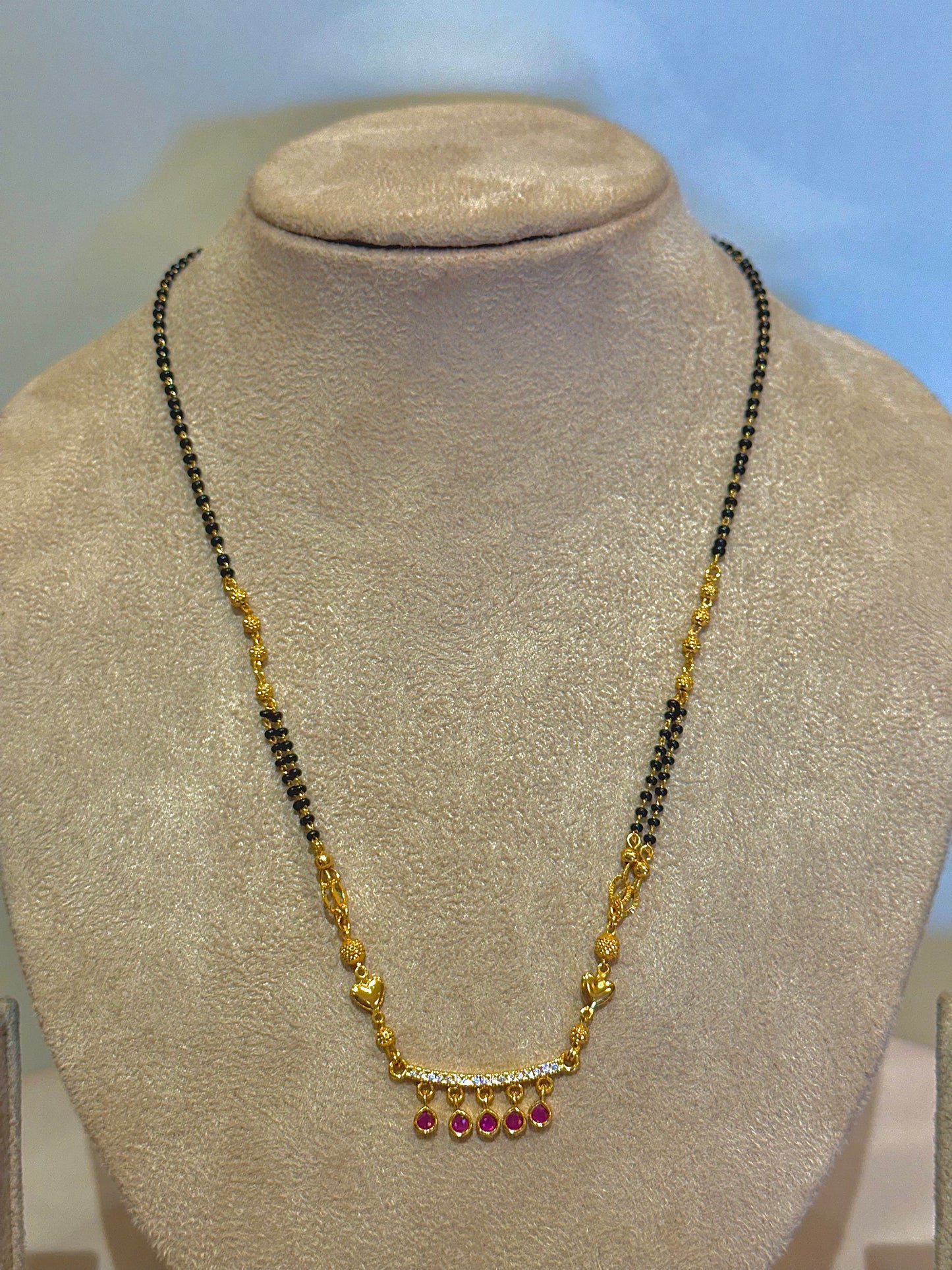 Ridhima Ruby Drop Mangalsutra💕
