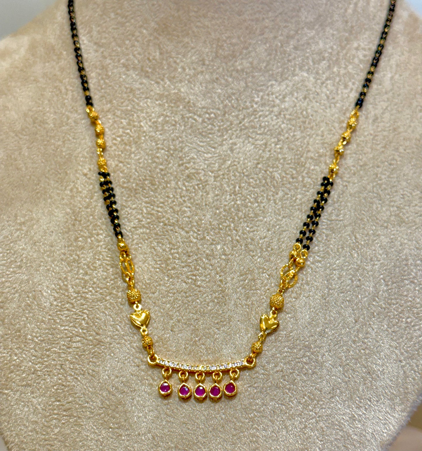 Ridhima Ruby Drop Mangalsutra💕