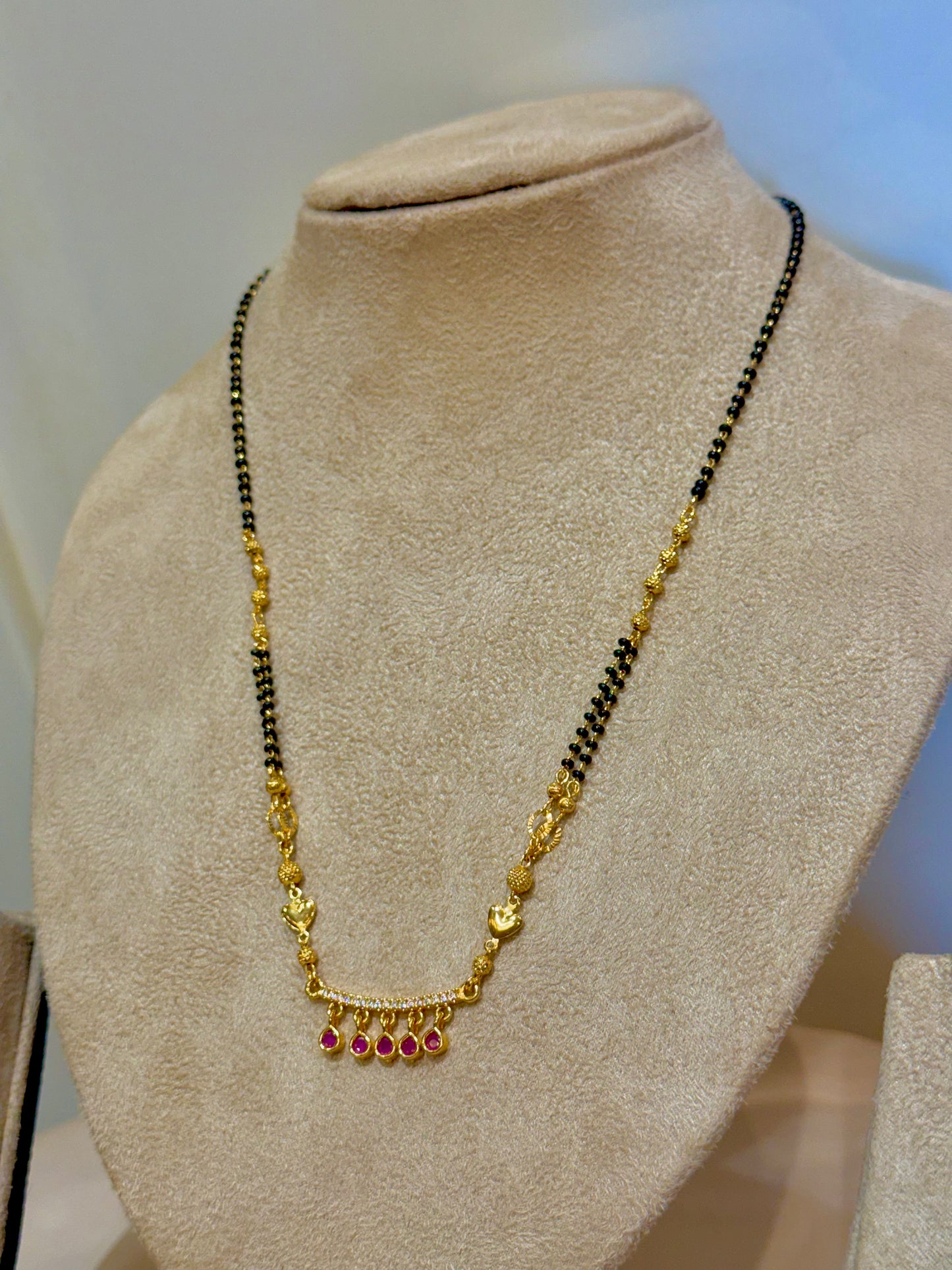 Ridhima Ruby Drop Mangalsutra💕