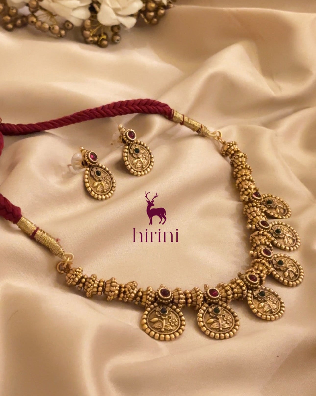 Mayura Coin Necklace