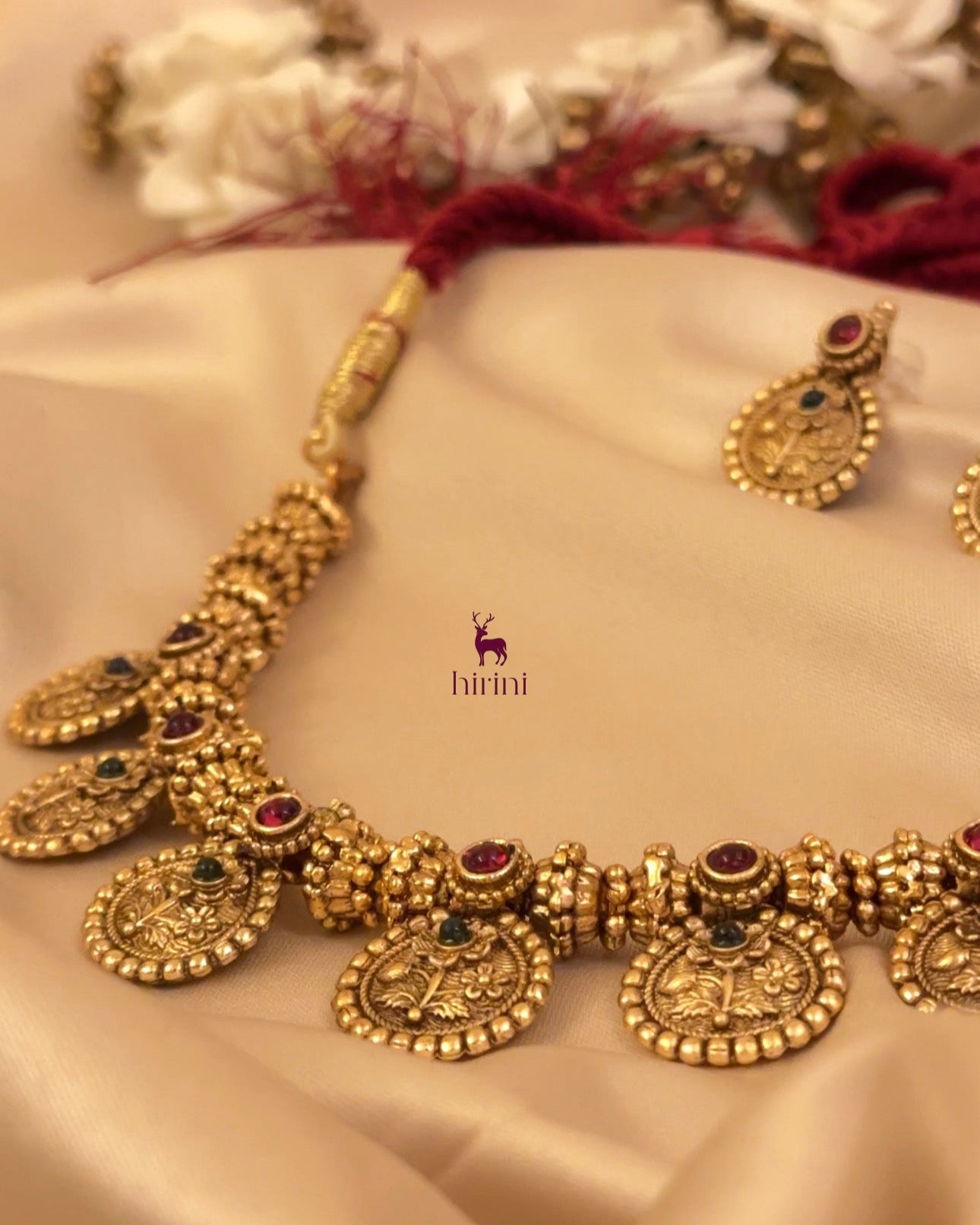 Mayura Coin Necklace