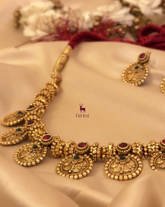 Mayura Coin Necklace